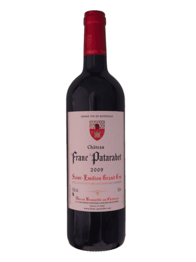 Château Franc Patarabet Saint-Émilion Grand Cru Millésime 2009