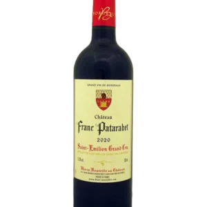 Bouteille du chateau Franc Patarabet saint-Emilion Grand-Cru