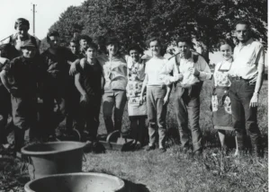 Franc Patarabet Vendanges en 1965