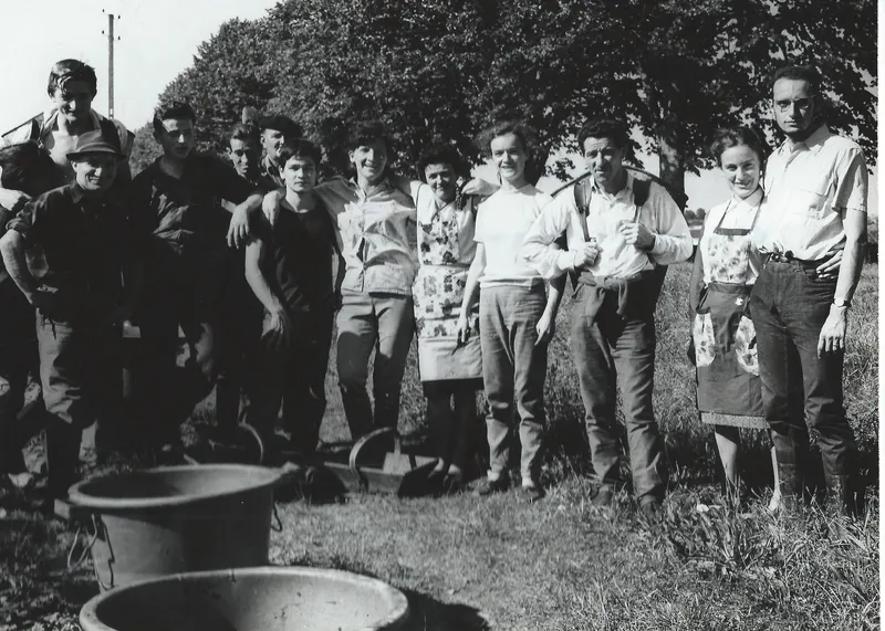 Franc Patarabet Vendanges en 1965