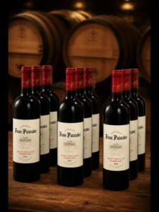 Offre 2026 - comprenant 4 bouteilles de 3 millésimes - 2018, 2019 et 2020 du chateau Franc Patarabet saint-Emilion Grand-Cru cuvée Léopold