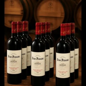 Offre 2026 - comprenant 4 bouteilles de 3 millésimes - 2018, 2019 et 2020 du chateau Franc Patarabet saint-Emilion Grand-Cru cuvée Léopold