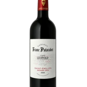 Millésime 2018 Bouteille du château Franc Patarabet Saint-Emilion Grand Cru cuvée Léopold