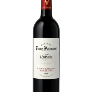 Millésime 2019 Bouteille du château Franc Patarabet Saint-Emilion Grand Cru cuvée Léopold