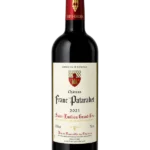 Millésime 2021 Bouteille du château Franc Patarabet Saint-Emilion Grand Cru