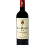 Millésime 2022 Bouteille du chateau Franc Patarabet saint-Emilion Grand-Cru