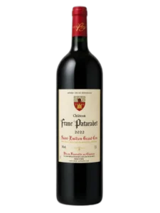 Millésime 2022 Magnum du chateau Franc Patarabet saint-Emilion Grand-Cru