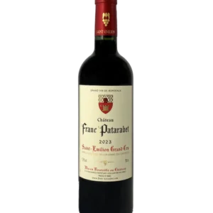 Millésime 2023 Bouteille du chateau Franc Patarabet saint-Emilion Grand-Cru
