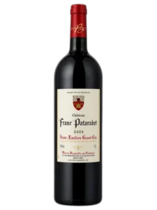 Millésime 2023 Magnum du chateau Franc Patarabet saint-Emilion Grand-Cru