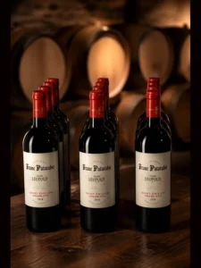 Notre offre verticale 2026 comprenant 4 bouteilles des 3 millésimes 2018, 2019 et 2020 du Château Franc Patarabet Cuvée Léopold.